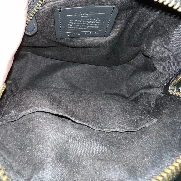 Coach Charlie Camouflage Rose Mini Backpack in Canvas - Picture 7 of 10